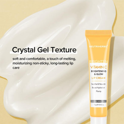 NEUTRIHERBS Lip Cream, Vitamin C Lip Balm to Nourish and Soothes Dry, Cracked Lips