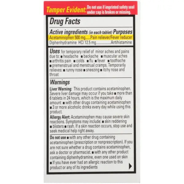Percogesic Extra Strength Pain Relief | Aspirin Free Dual Action Relief | 40 Coated Caplets (3 Pack) PercogesicBuy Supplements Australia