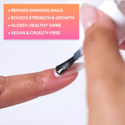 YN Young Nails Nail Strengthener -Perfect for Damaged Nails, Nail Repair and Growth, Nail Hardener and Strengthener for Brittle or Weak Nails