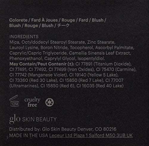 Glo Skin Beauty Blush (Sheer Petal) - Pressed Powder Blush for Cheeks, High Pigment Mineral Face Makeup Creates a Natural, Healthy Glow Glo Skin BeautyBuy Supplements Australia