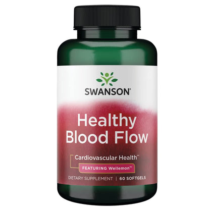 Swanson Healthy Blood Flow 60 SGELS SwansonBuy Supplements Australia