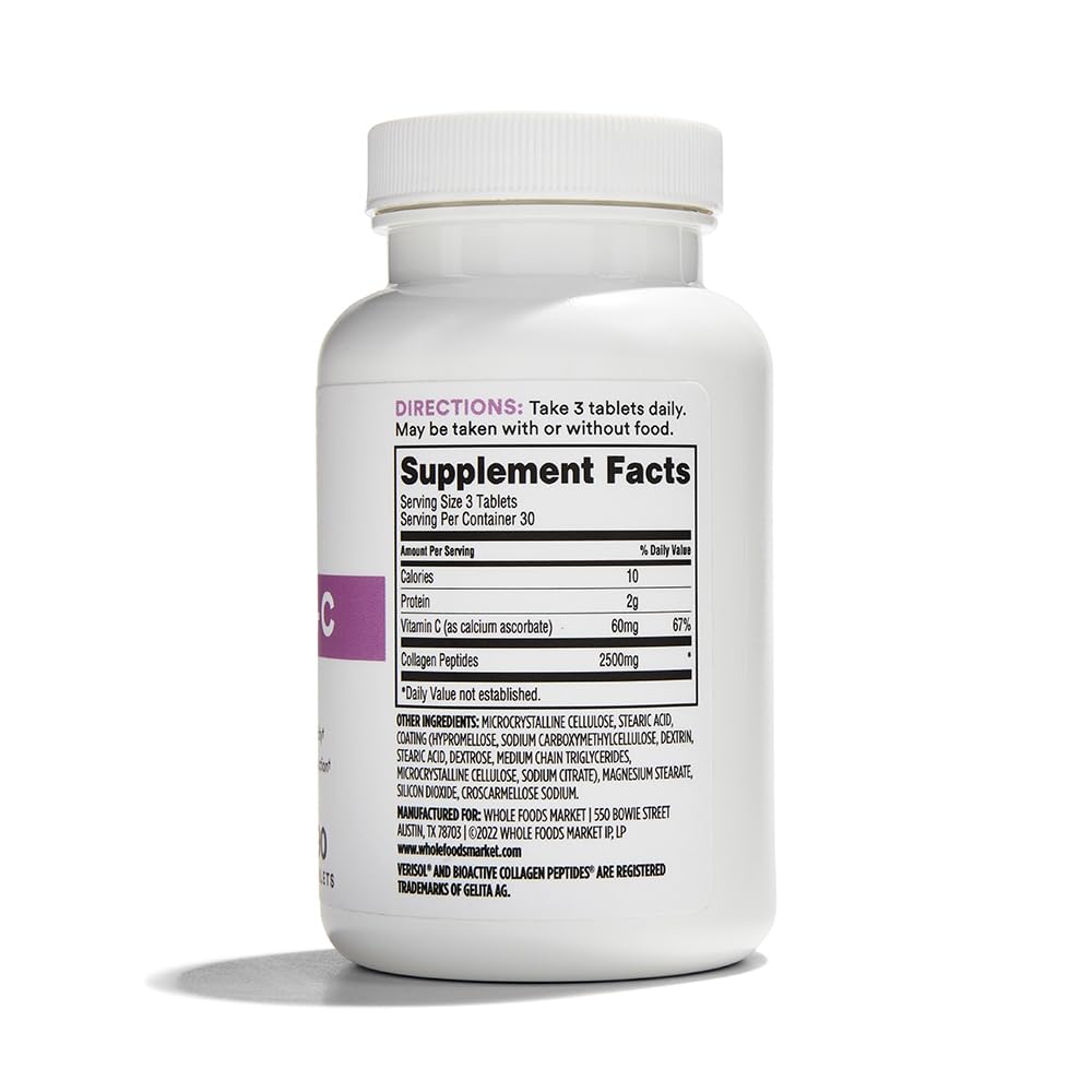365 by Whole Foods Market, Collagen Verisol 2500Mg, 90 Count 365 by Whole Foods Market buy supplements Au