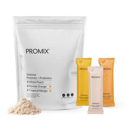 ProMix Nutrition Debloat Prebiotics and Probiotics - Digestive Health, Nausea Relief, Gut Repair, and Bloating Relief for Women and Men
