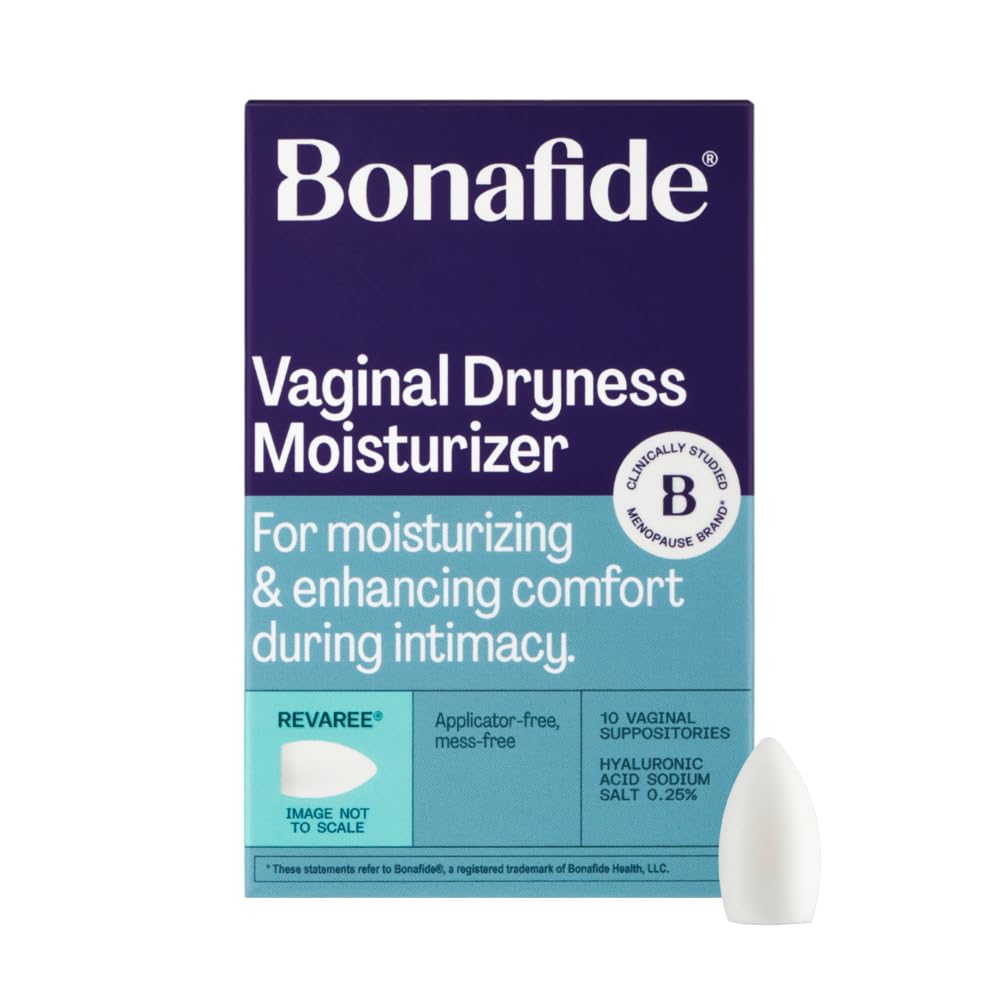 Bonafide Vaginal Moisturizer for Dryness Relief Revaree – 5 mg Hyaluronic Acid – Hormone-Free, Estrogen-Free – For Mild to Moderate Vaginal Dryness & Everyday Comfort — 1-Month Supply Bonafide buy supplements Au