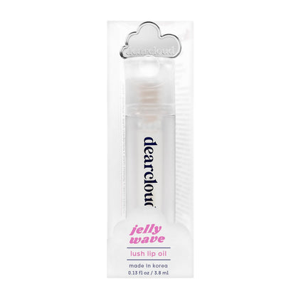 dearcloud Jelly Wave Lush Lip Oil – Clear Lip Gloss and Lip Gloss for Women - Korean skincare essential – Lip Oil for Women with Collagen - Diamond (0.13 oz) dearcloudBuy Supplements Australia