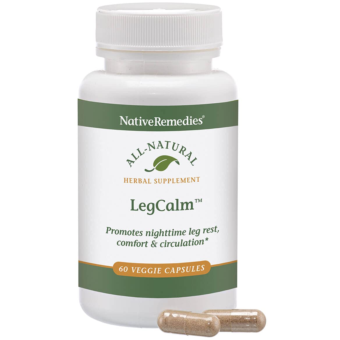 Native Remedies Leg Calm for Rested Legs and Limb Comfort at Night, 60 Veggie Caps Native RemediesBuy Supplements Australia