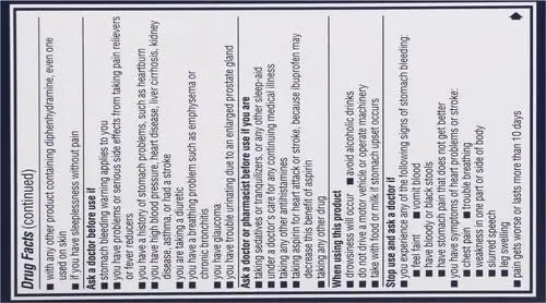 Advil PM Pain Reliever and Nighttime Sleep Aid, Pain Medicine with Ibuprofen for Pain Relief and Diphenhydramine Citrate for A Sleep Aid - 120 Coated Caplets (Pack of 2) AdvilBuy Supplements Australia