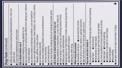 Advil PM Pain Reliever and Nighttime Sleep Aid, Pain Medicine with Ibuprofen for Pain Relief and Diphenhydramine Citrate for A Sleep Aid - 120 Coated Caplets (Pack of 2) AdvilBuy Supplements Australia
