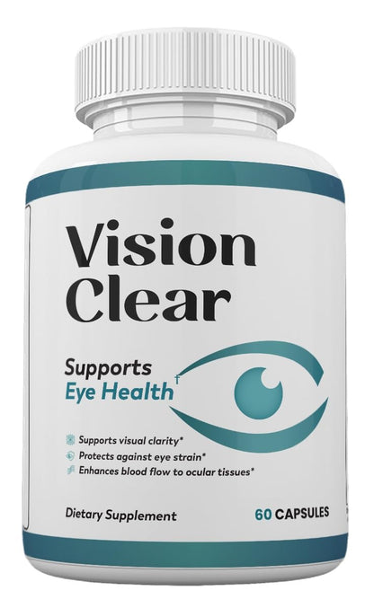 Zonata Vision Clear Eye Health Support Vitamins Pills, Vision Clear Supplement, 60 Capsules ZonataBuy Supplements Australia