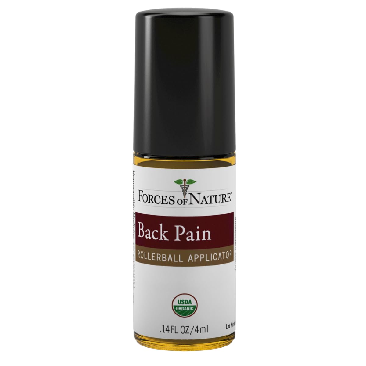 Forces of Nature Natural, Organic Back Pain Relief, w/Arnica & St John's Wort, Fast Acting Anti-Inflammatory Topical Muscle Soother for Lower Back, Sciatica, Neck, Non-GMO, Cruelty-Free, 0.14 Fl Oz Forces of NatureBuy Supplements Australia