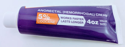 HEALTH ONE Lidocaine 5% Cream Maximum Strength Topical Anorectal Numbing Cream – 4 oz CRC Tube HEALTH ONEBuy Supplements Australia