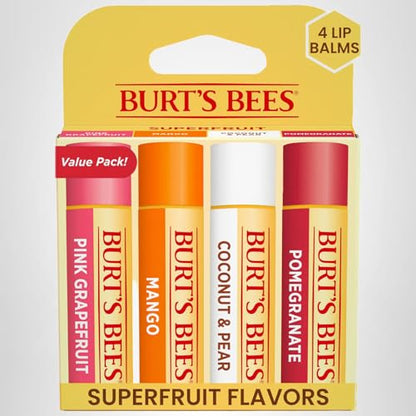 Burt's Bees 100% Natural Moisturizing Lip Balm (Superfruit) Burt's BeesBuy Supplements Australia