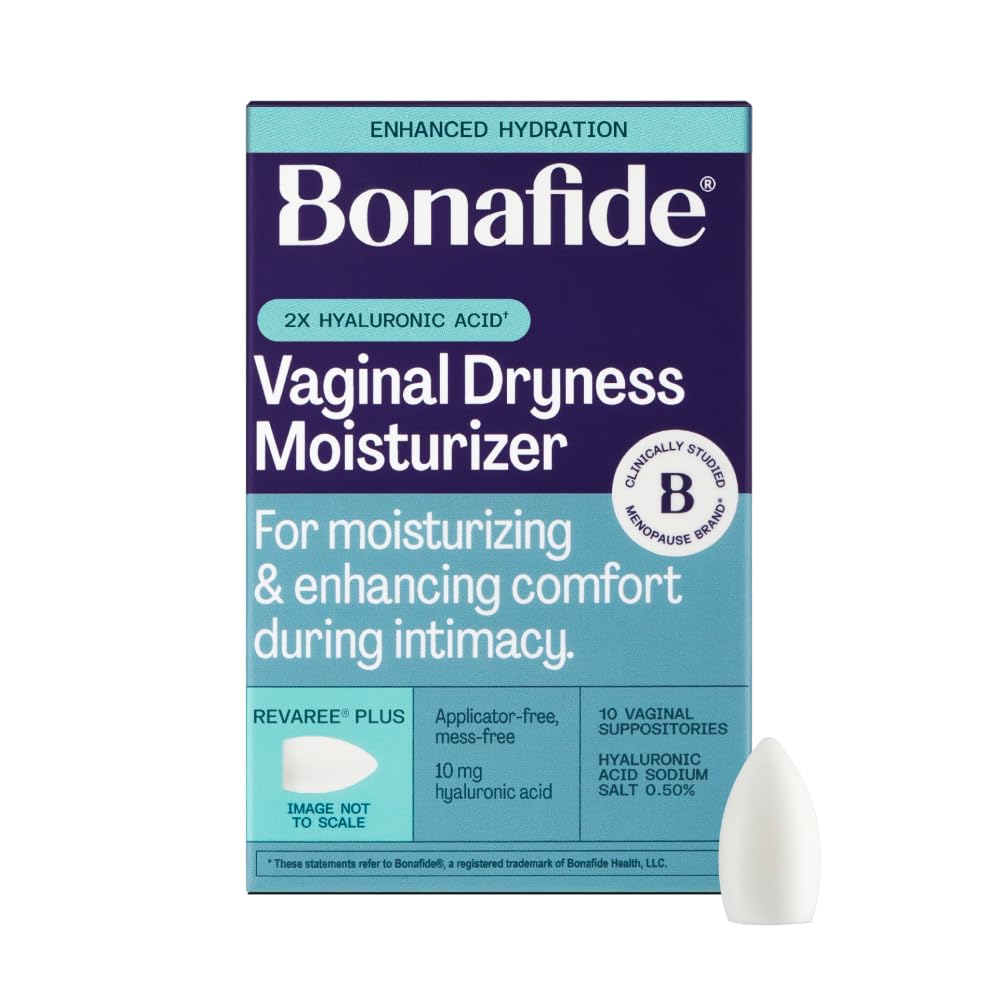 Bonafide Extra Strength Vaginal Moisturizer Revaree Plus – 10 mg Hyaluronic Acid – Hormone-Free – For Vaginal Dryness Associated with Pain & Sensitive Tissue – 1-Month Supply Bonafide buy supplements Au