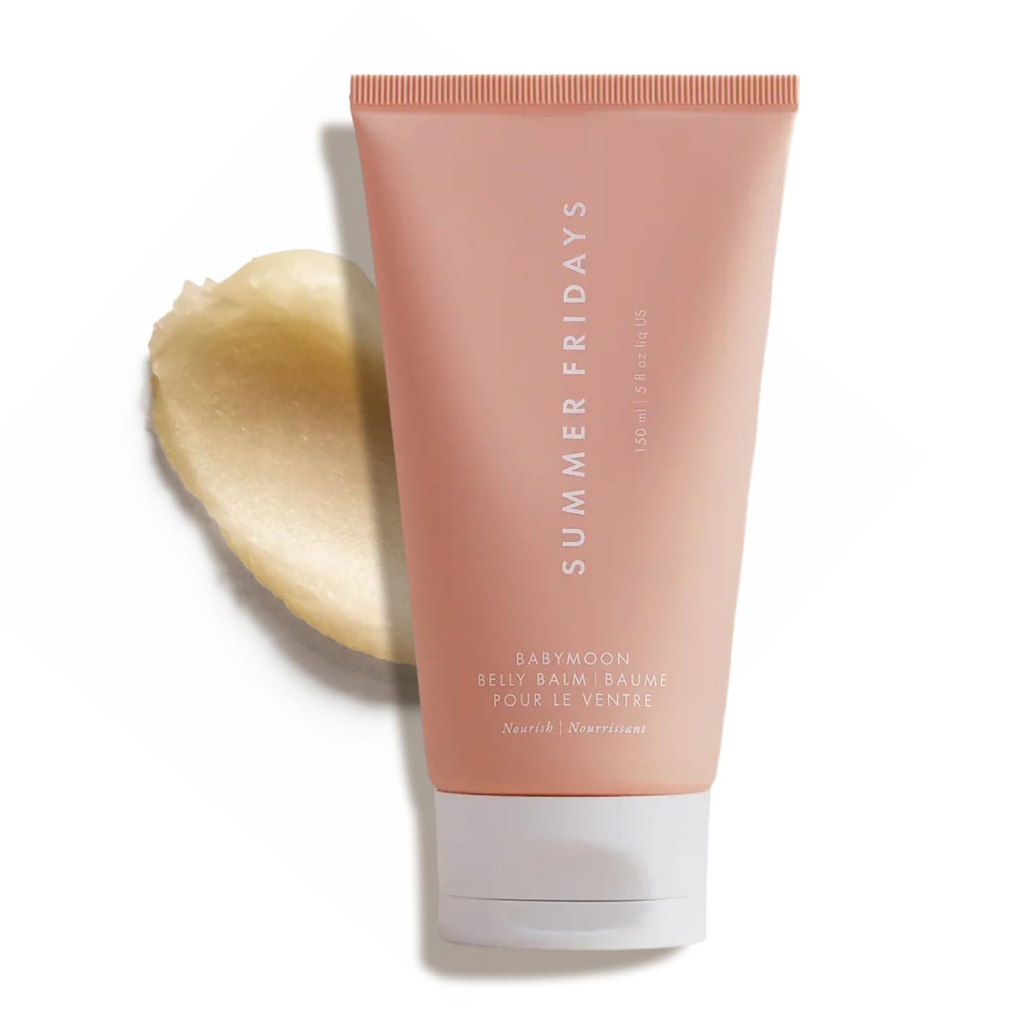 Summer Fridays Babymoon Belly Balm - Nourishing Balm + Body Moisturizer Enriched with Calendula Oil + Vitamin E to Help Reduce