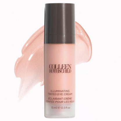 COLLEEN ROTHSCHILD Illuminating Tinted Eye Cream | Instant Brightening Effect | Nourishes & Targets Dark Circles | With Hyaluronic Acid, Caffeine, Pearlized Pigments & Peptides (0.5 fl oz) COLLEEN ROTHSCHILDBuy Supplements Australia