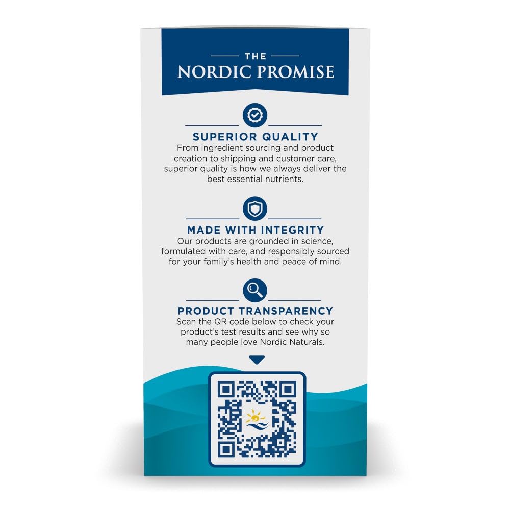 Nordic Naturals Omega-3, Lemon Flavor - 120 Soft Gels - 690 mg Omega-3 - Fish Oil - EPA & DHA - Immune Support, Brain & Heart Health, Optimal Wellness - Non-GMO - 60 Servings Nordic Naturals buy supplements Au
