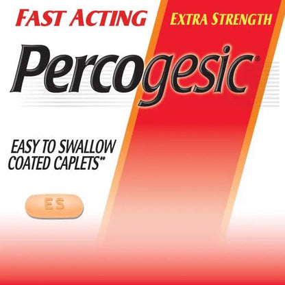 Percogesic Extra Strength Pain Relief | Aspirin Free Dual Action Relief | 40 Coated Caplets (3 Pack) PercogesicBuy Supplements Australia