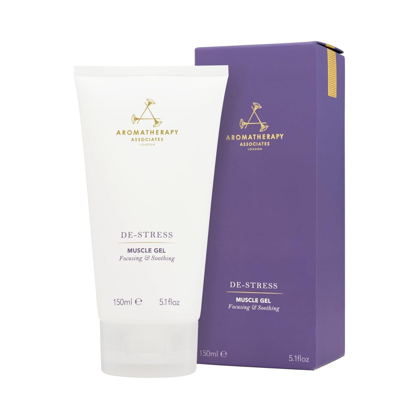 Aromatherapy Associates De-Stress Muscle Gel, Cooling & Warming Massage Gel with Ginger, Black Pepper & Rosemary Essential Oils for Daily Tension & Post-Activity Comfort, 5.07 oz Aromatherapy AssociatesBuy Supplements Australia