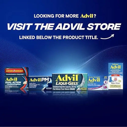 Advil PM Pain Reliever And Nighttime Sleep Aid, Pain Medicine With Ibuprofen For Pain Relief And Diphenhydramine Citrate For A Sleep Aid - 120 Coated Caplets AdvilBuy Supplements Australia