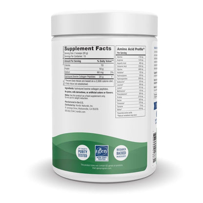 Nordic Naturals Joint & Muscle Collagen Peptides, Unflavored - 10.6 Ounces - Collagen Supplement for Skin Health and Joint Mobility - 15 Servings Nordic Naturals buy supplements Au