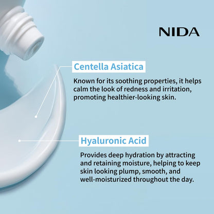 NIDA Youthful Formula™ Ultimate Moisturizing Cream | Centella Asiatica, Niacinamide, Hyaluronic Acid, Collagen | Wrinkles, Fine Lines