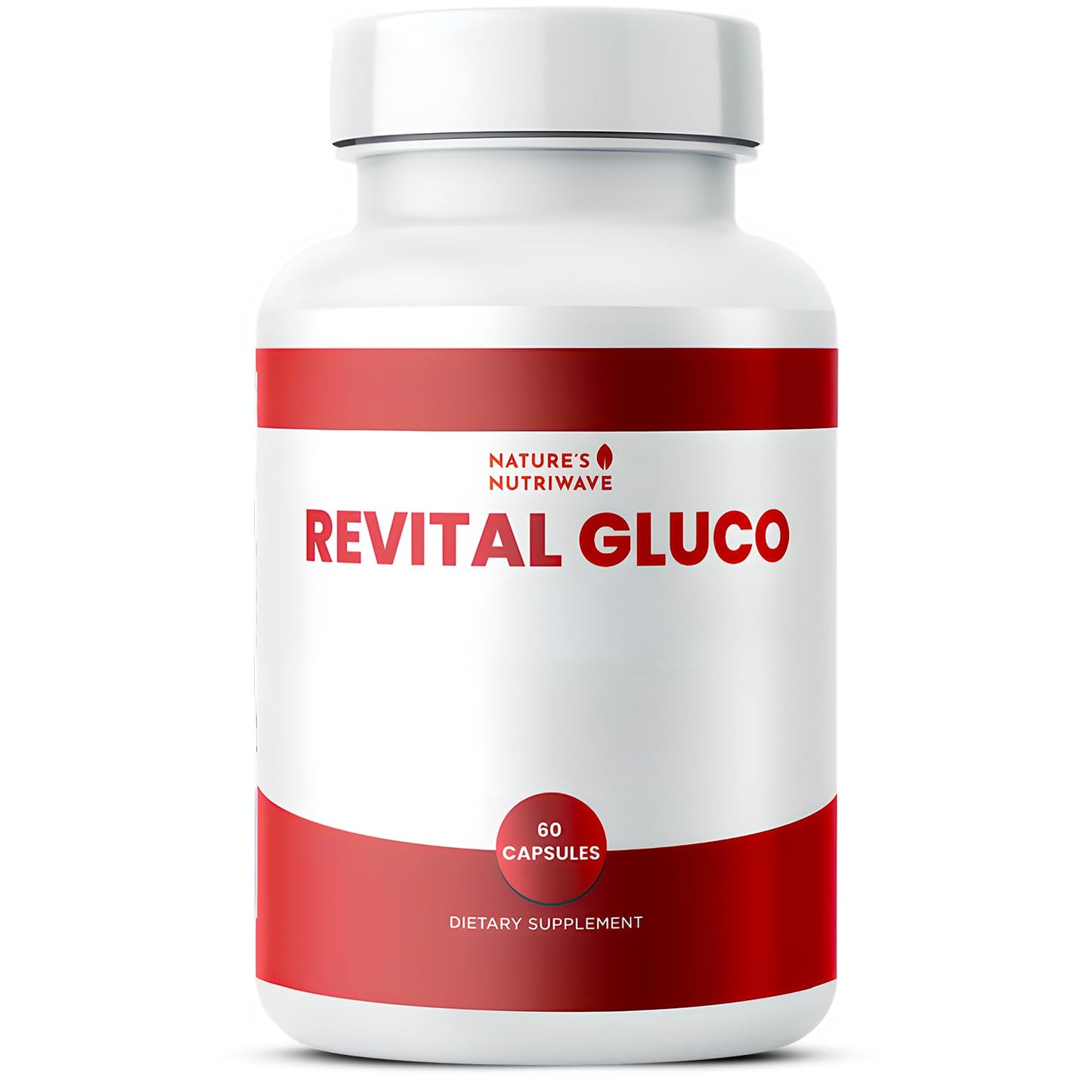 Revital Gluco – Daily Supplement with Vitamin C, Vitamin E, Magnesium, Biotin, Zinc & 10+ Botanical Ingredients – Made in USA, Non-GMO, Stimulant-Free Formula – 60 Caps (30 Servings), 1 Month Supply Nature’s NutriWaveBuy Supplements Australia