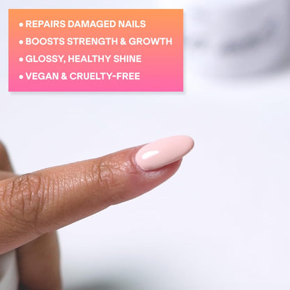 YN Young Nails Nail Strengthener -Perfect for Damaged Nails, Nail Repair and Growth, Nail Hardener and Strengthener for Brittle or Weak Nails