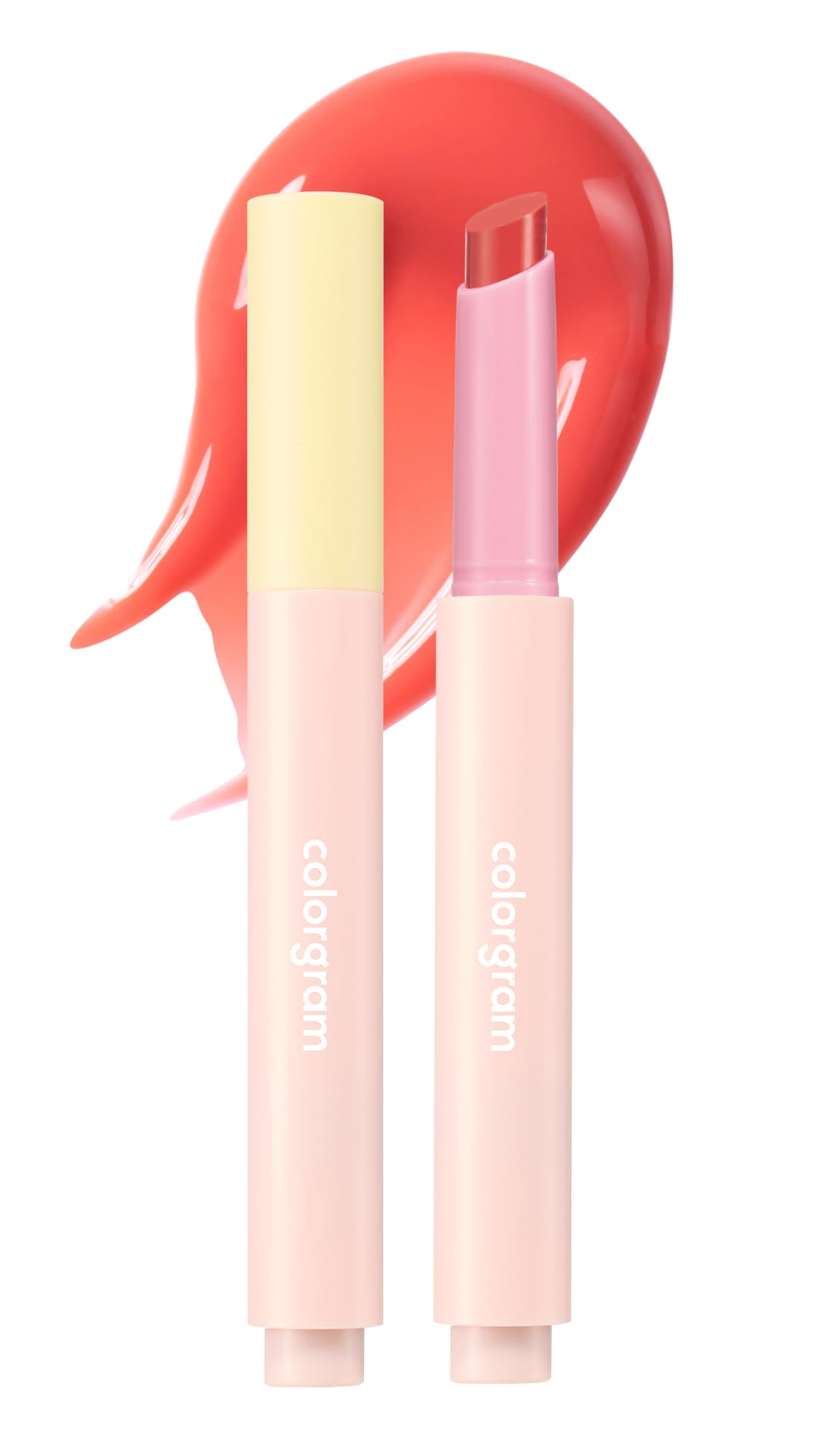 COLORGRAM Fruity Glass Stick 02 DARLING PAPAYA | Long-Lasting Juicy Lip Tint with Radiant, Glossy Finish | Melting Syrupy Texture for Vibrant, Hydrated Lips | Non-Sticky Shine COLORGRAMBuy Supplements Australia