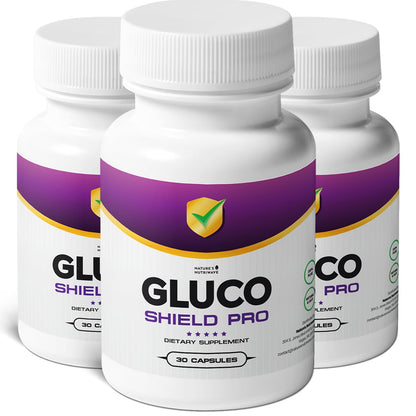 GlucoShield Pro - Natural Supplement with Vitamins B1, B2, B6, Magnesium, Zinc & Calcium | Non-GMO, Stimulant-Free, Easy-to-Take | Made in the USA, GMP-Certified | 30 Capsules, 3 Month Supply Nature’s NutriWaveBuy Supplements Australia