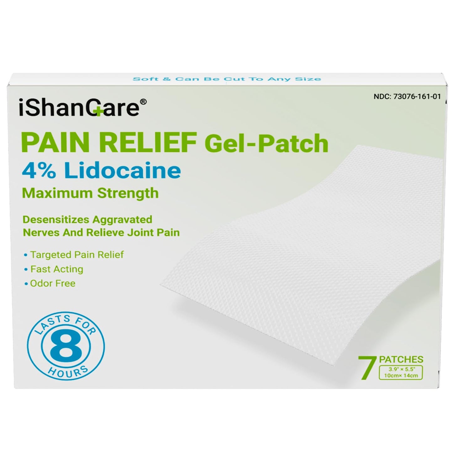 ishancare Maximum Strength Lidocaine Patches 4%, Flexible & Stay-Put Pain Relief for Knees, Elbows, and Lower Back, Fast-Acting Unscented Medicated Patch, 7 Count ishancareBuy Supplements Australia