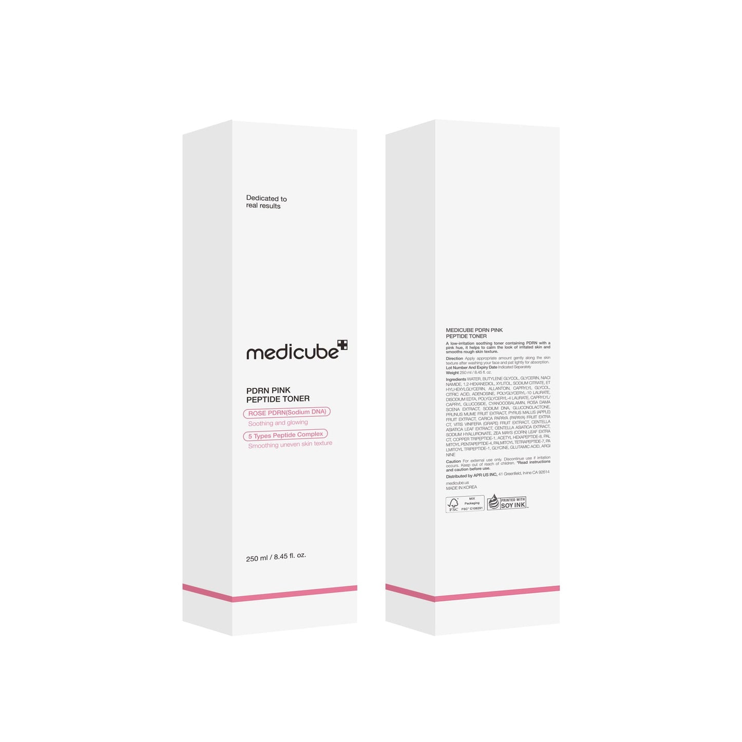 medicube PDRN Toner Rose PDRN Peptide Toner | Lightweight & Watery Type for Skin Boosting, Soothing and Calming, Uneven Skin Tone | with Rose, Peptide, Niacinamide | Korean Skincare, 8.45 fl.oz medicubeBuy Supplements Australia