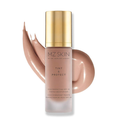 MZ SKIN Tint & Protect Skin Perfecting SPF 30 Tinted Moisturiser 1.01 fl oz | Broad Spectrum UVA/UVB | With Hyaluronic Acid, Kahai Nut Oil & Vitamin C MZ SKIN BY MARYAM ZAMANI MDBuy Supplements Australia