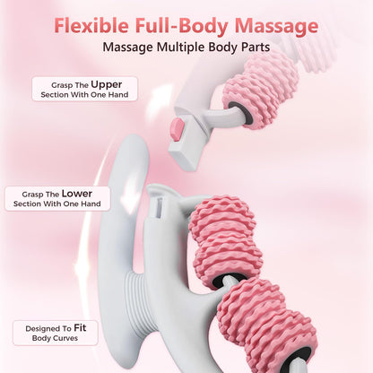 VOMLOR Cellulite Massage Roller - Lymphatic Drainage Tool for Deep Tissue Fascia Massage - Muscle Roller for Legs & Buttocks, Anti-Cellulite Massager for Body Contouring and Skin Smoothing VOMLOR buy supplements Au