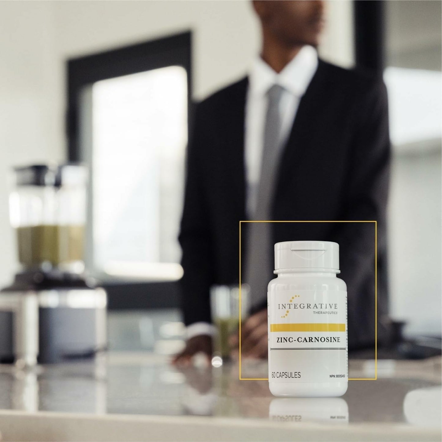 Integrative Therapeutics Zinc-Carnosine - Digestive & Gut Health Support* - GI Tract Support* - Supports Immune Health* - Easy-to-Swallow