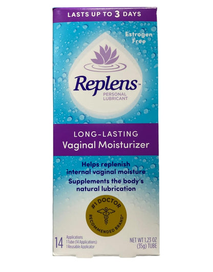 Replens Long-Lasting Vaginal Moisturizer with Reusable Applicator, 1.23 Ounce Replens buy supplements Au