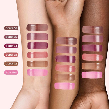 FeiCuiYun Lip Tinted Glowy Balm Hydrating Tinted Lip Serum Lip Gloss, Ultra-Hydrating Natural Vegan Lip Balm, Sheer-Tinted Shine & Hydration, Soothes & Softens Dry Lips Skincare (Light Pink) FeiCuiYunBuy Supplements Australia