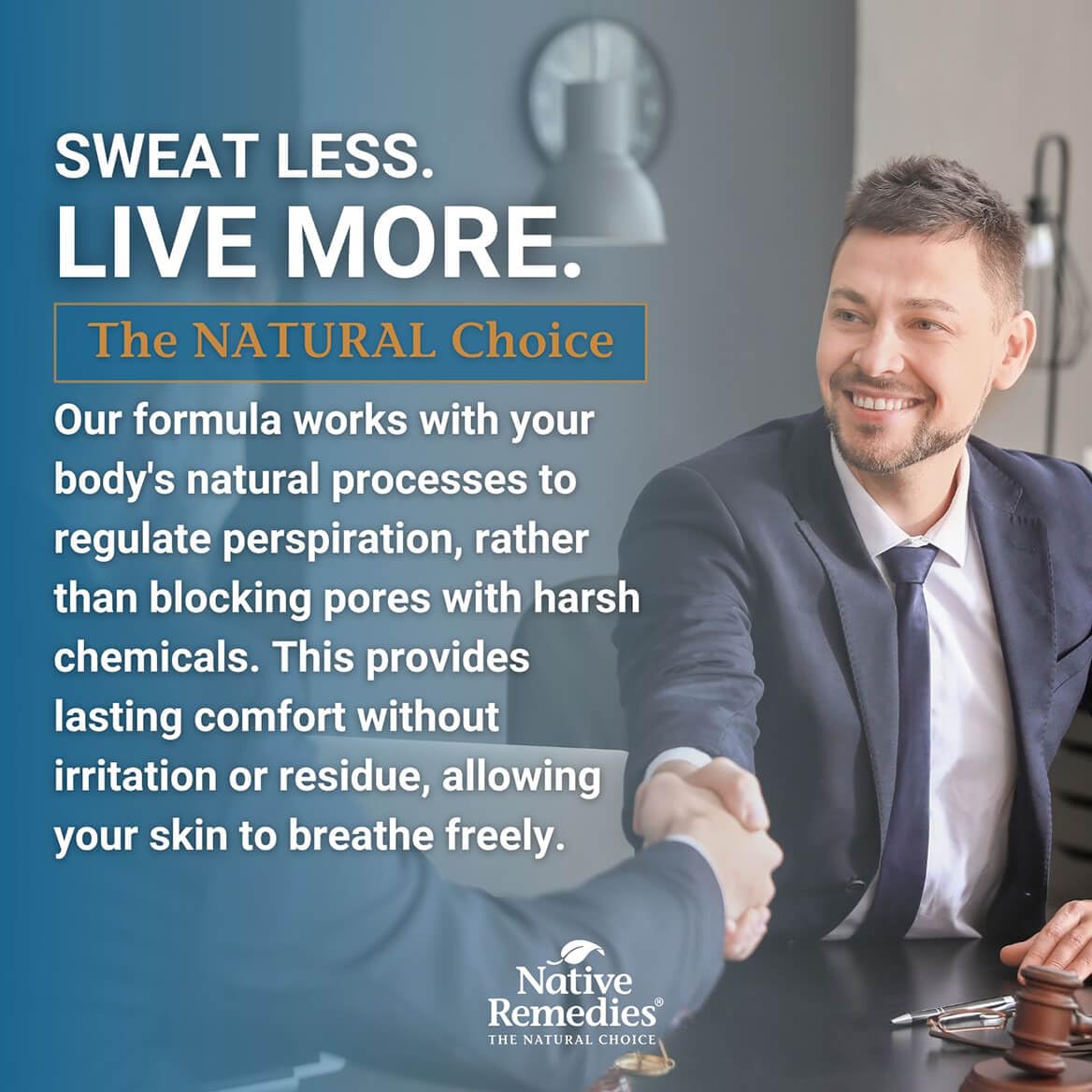 Native Remedies Sweat-Less - Natural Homeopathic Formula for Excessive Sweating, Perspiration and Clamminess - 59 mL Native RemediesBuy Supplements Australia