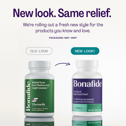 Bonafide Hot Flash and Night Sweats Relief (Thermella). — 1-Month Supply (60 Tablets) Bonafide buy supplements Au