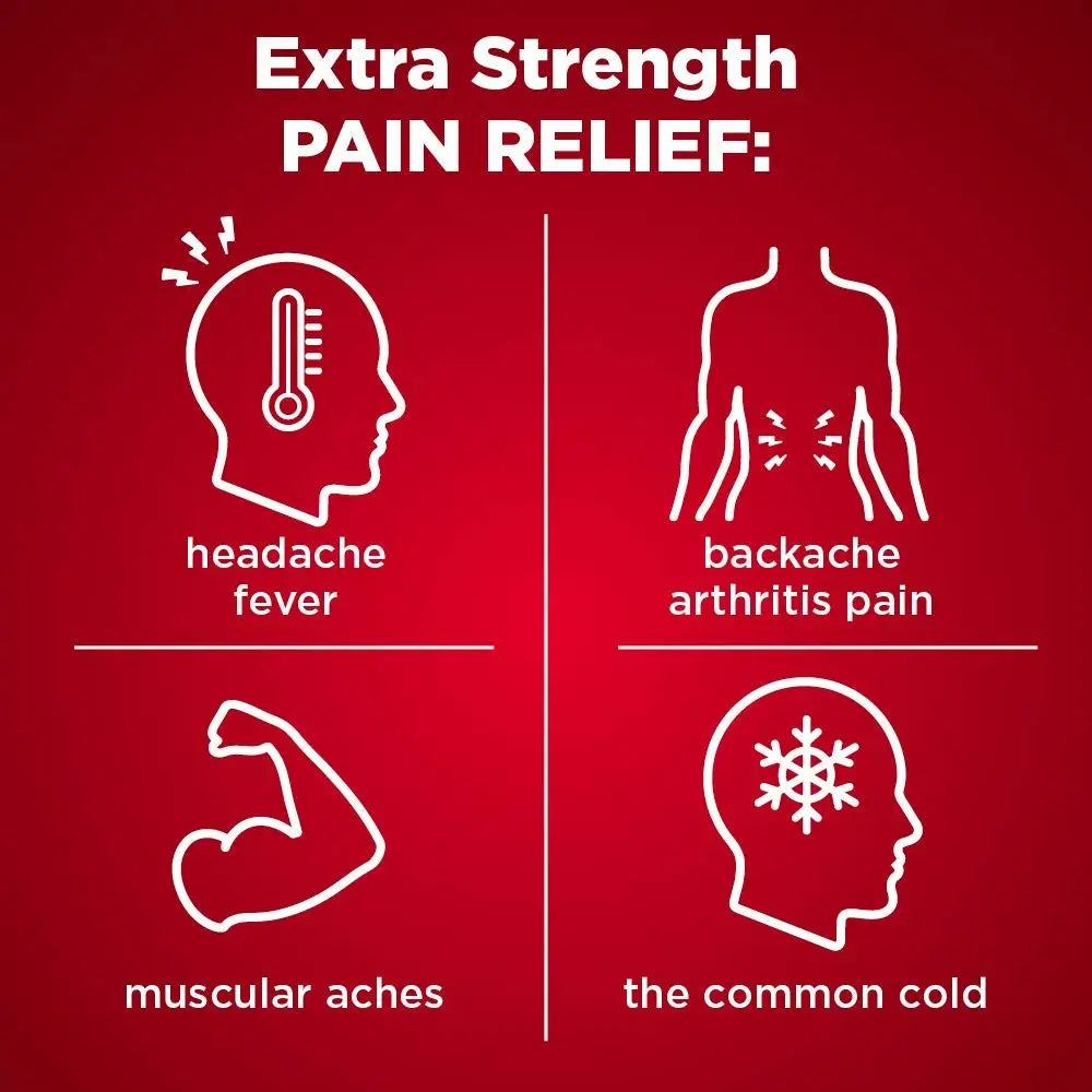 Amazon Basic Care Rapid Release Acetaminophen Caplets 500 mg, Extra Strength Pain Reliever and Fever Reducer for Headache, Backache, Menstrual Pain, Arthritis Pain, 400 Count Amazon Basic CareBuy Supplements Australia