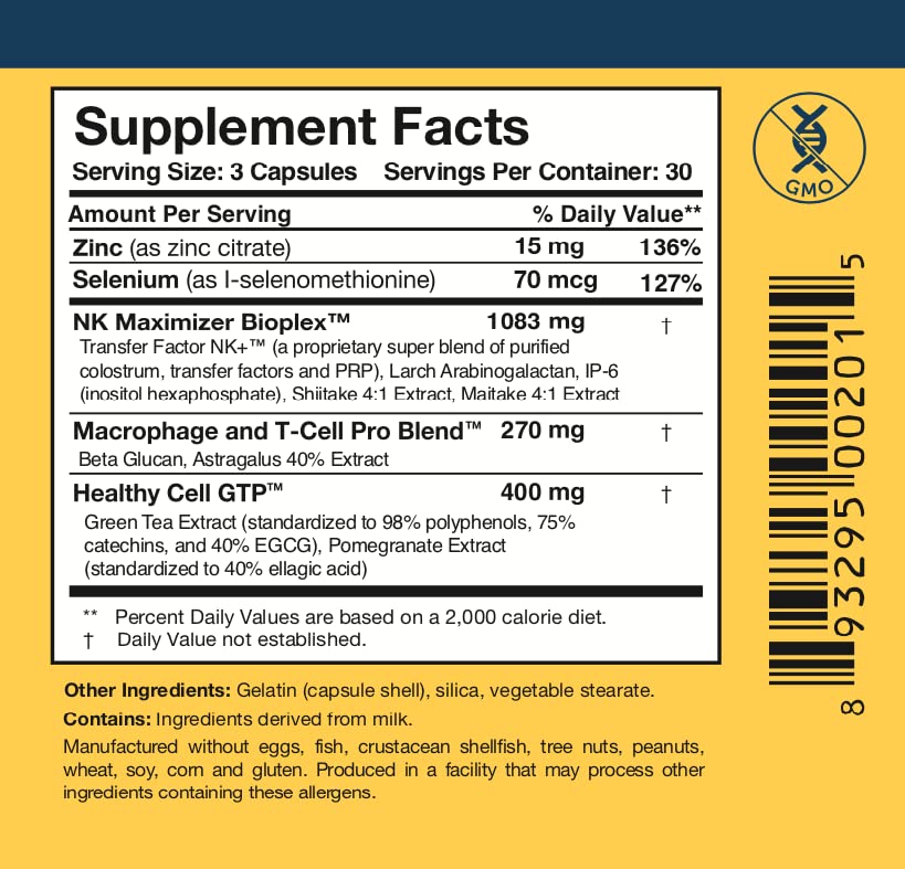 Researched Nutritionals Liposomal Glutathione (450mg) + Colostrum & Mushrooms Supplement for Immunity - Enhanced Immunity Duo - Tri-Fortify Watermelon + Transfer Factor Multi-Immune (2 Piece Set) Researched Nutritionals buy supplements Au