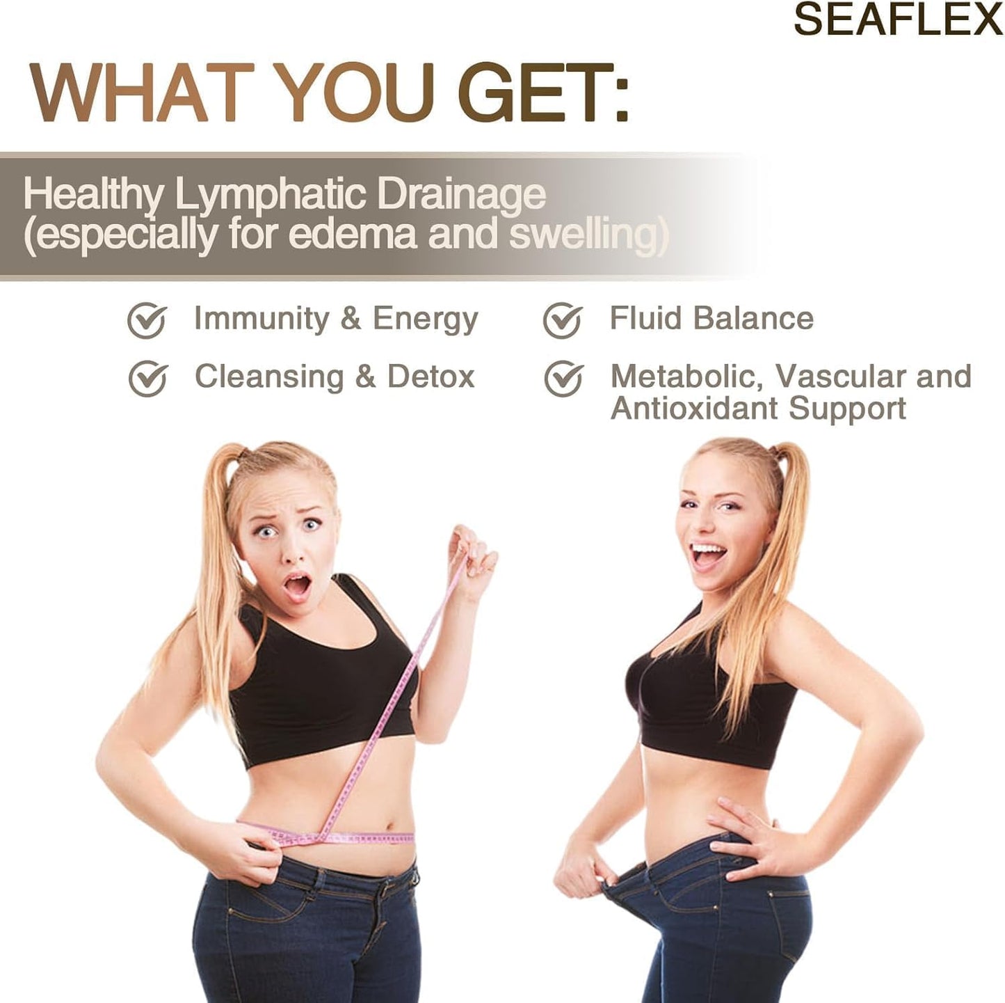 Lymphatic Drainage Capsules Natural Herbal Supplement for Fluid Balance & Immune Health, with Echinacea, Dandelion, and Burdock 60 Capsules Vunexo buy supplements Au