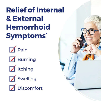 Boiron HemCalm On The Go Travel Essential for Hemorrhoid Relief of Pain, Itching, Swelling or Discomfort - 2 Count (160 Pellets) BoironBuy Supplements Australia