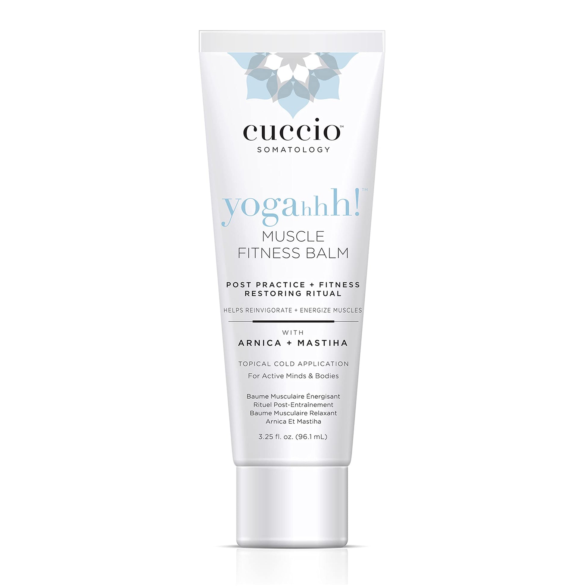 Cuccio Somatology Yogahhh Muscle Balm - Offers Soothing and Cooling Relief - Lightweight and Non Oily Finish - Helps Revitalize and Energize Muscles Post Rigorous Exercise - Paraben Free - 3.25 oz cuccio SOMATOLOGYBuy Supplements Australia