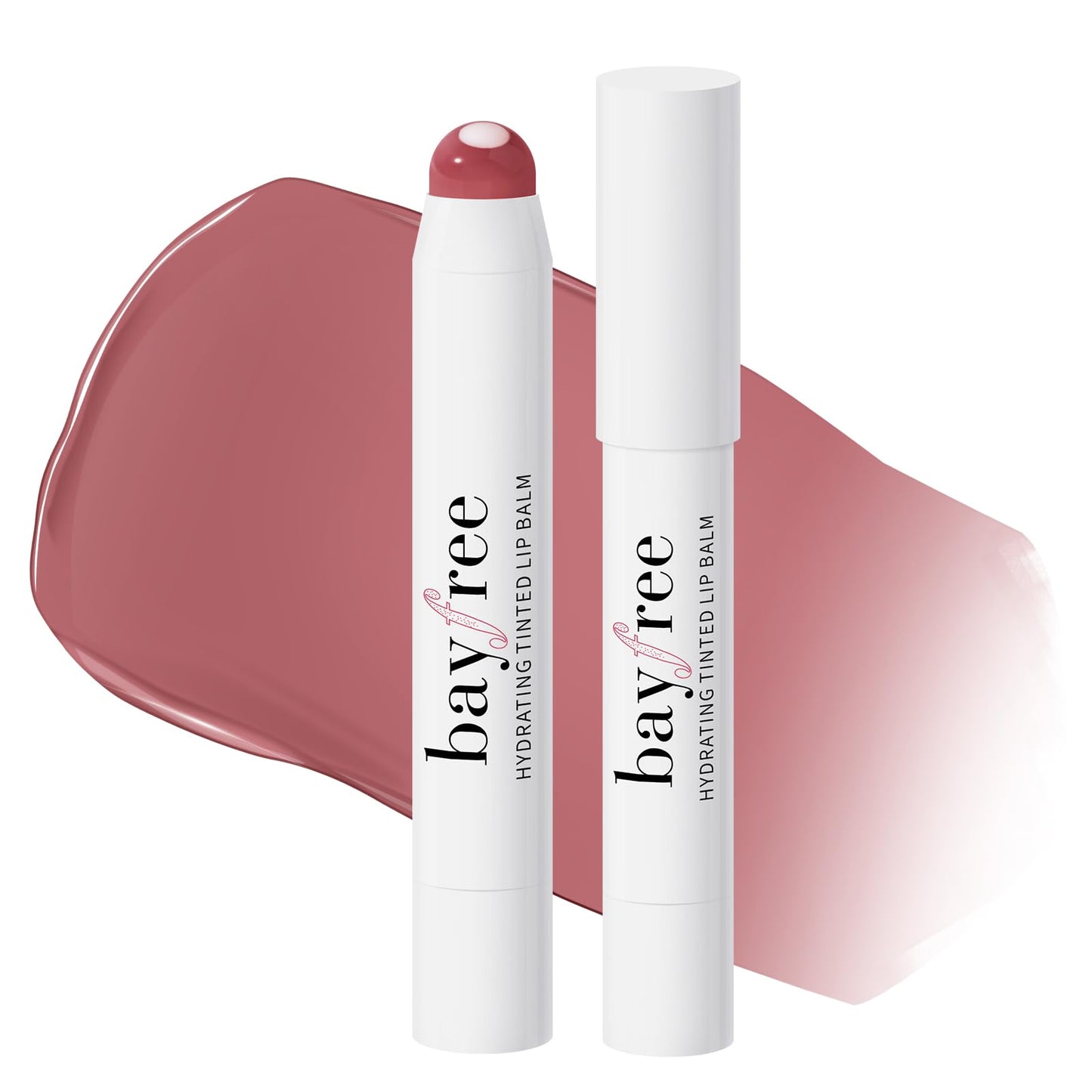 bayfree Tinted Lip Balm Plumper, Glossy, Pump Lips, Lightweight, Moisturize & Tint with Jojoba Seed Oil, Vegan Lipbalm Lip Care, Vintage Violet bayfreeBuy Supplements Australia