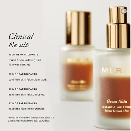 M Great Skin Instant Glow Serum with Niacinamide and Hyaluronic Acid (1.69 oz / 50 ml) + Bonus Acne Patch (36 Pieces) Tea Tree Oil Facial Water Gel NAPHBuy Supplements Australia