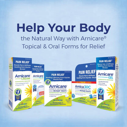 Boiron Arnicare Cream Natural Soothing Relief for Joint Pain, Muscle Pain, Swelling, Soreness, and Stiffness - Fast Absorbing and Fragrance-Free - 2.5 oz BoironBuy Supplements Australia