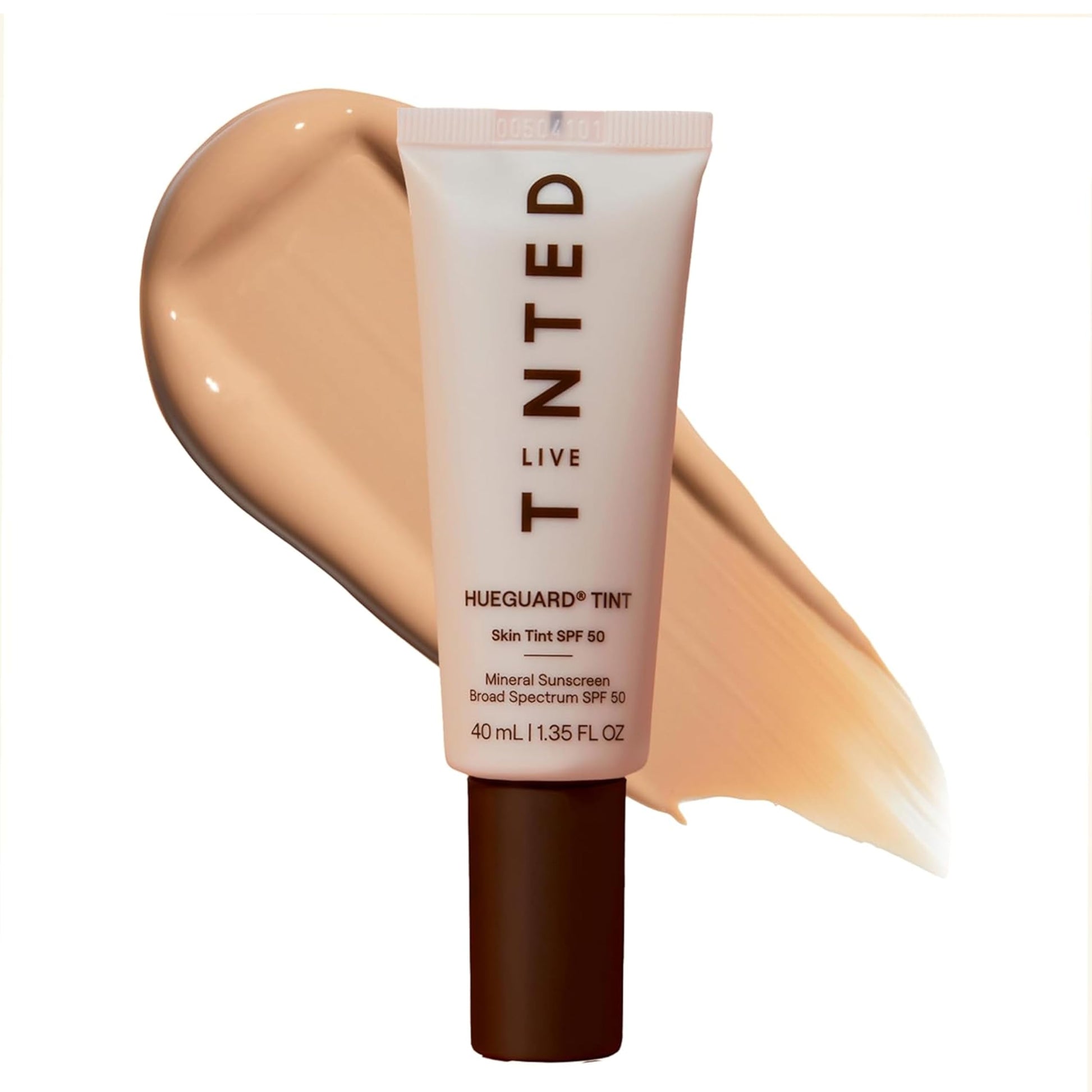 Live Tinted Hueguard Skin Tint SPF 50 - Tinted Mineral Sunscreen with Light-Medium Buildable Coverage With a Hydrating and Radiant Finish - Water and Sweat Resistant, 1.35 fl oz - Shade 10 Live TintedBuy Supplements Australia
