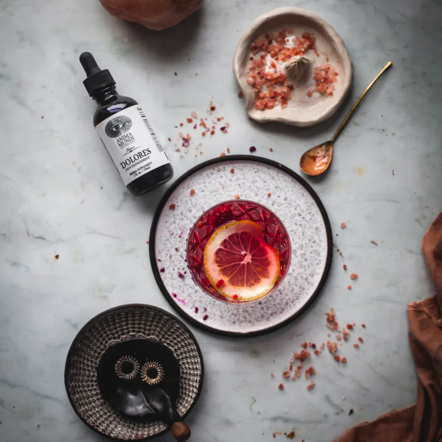 Anima Mundi Apothecary Dolores Tonic - Herbal Pain Management Supplement - Liquid Drops for Pain Management Support (2oz / 59ml) Anima Mundi ApothecaryBuy Supplements Australia