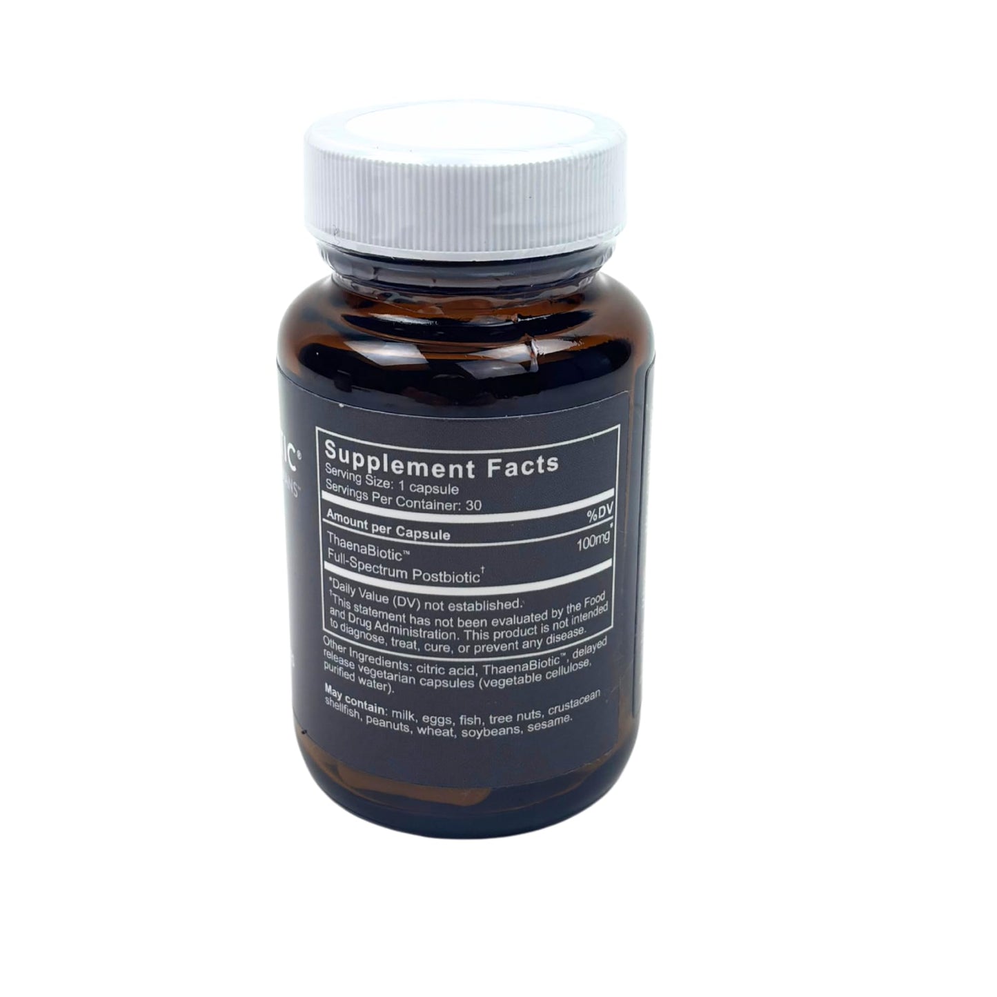Thaena ThaenaBiotic Postbiotic - World's First Human-Derived Postbiotic Supplement - 30 Count