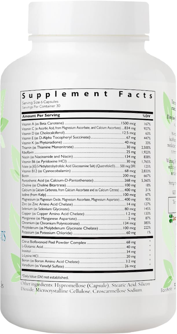 Women's Health Network Essential Nutrients – Daily Multivitamin for Energy, Healthy Aging & Immune Support, Folate as Quatrefolic®, a Patented Natural Form of 5-MTHF Women's Health Network buy supplements Au